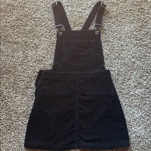 Women’s corduroy overall skirt